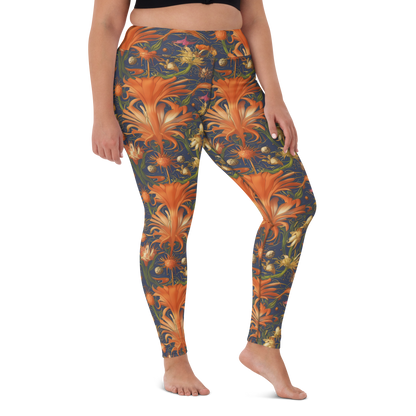 Yoga Leggings - Stellar Blooms