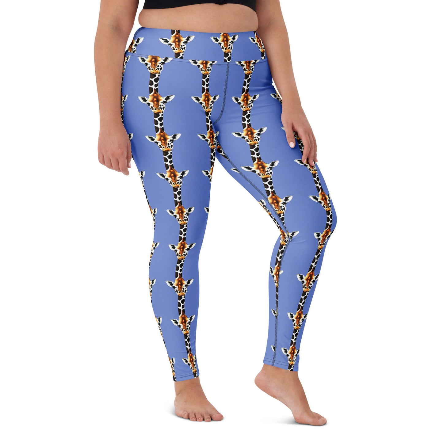 Yoga Leggings - Giraffe Glow