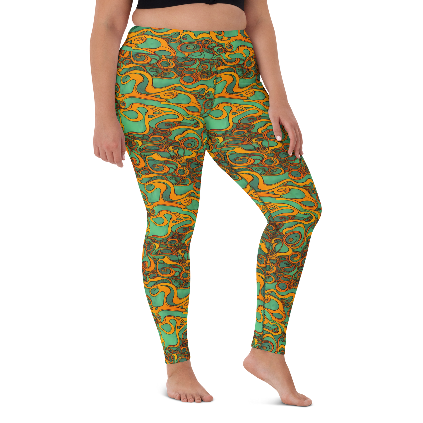 Yoga Leggings - Nebula Nodes