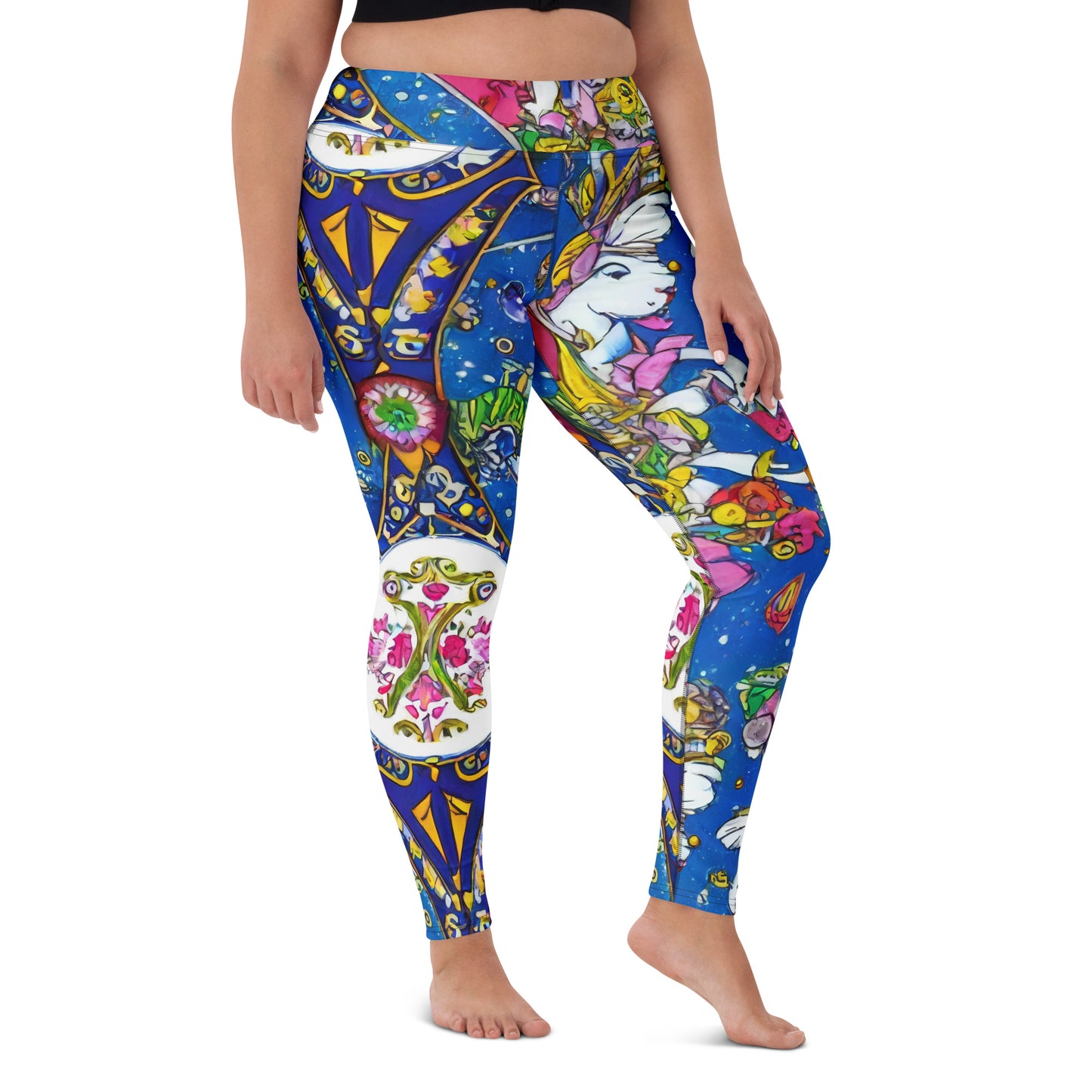 Yoga Leggings - Galactic Masquerade