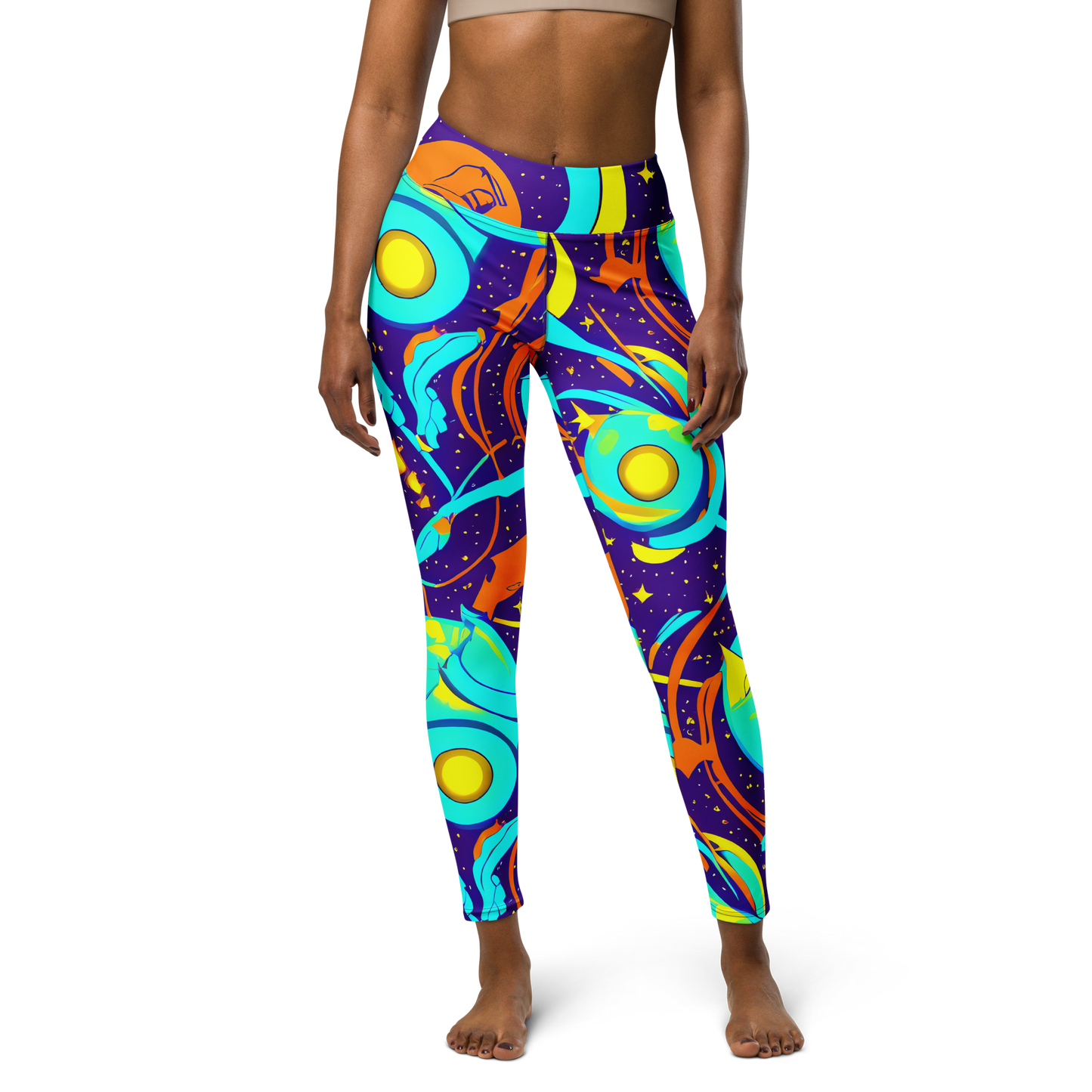 Yoga Leggings - Stellar Swirl