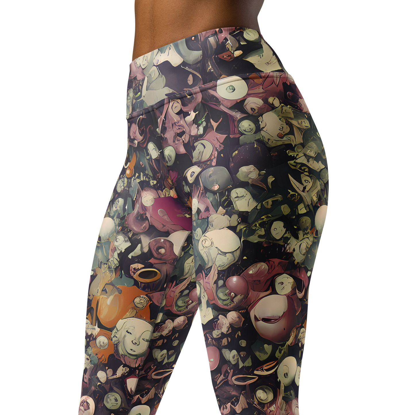 Yoga Leggings - Visions of the Unseen