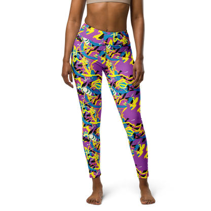 Yoga Leggings - Galactic Sprawl