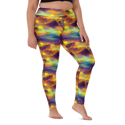 Yoga Leggings - Averin's Nebula