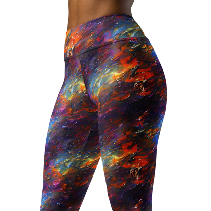 Yoga Leggings - Auroral Ripples