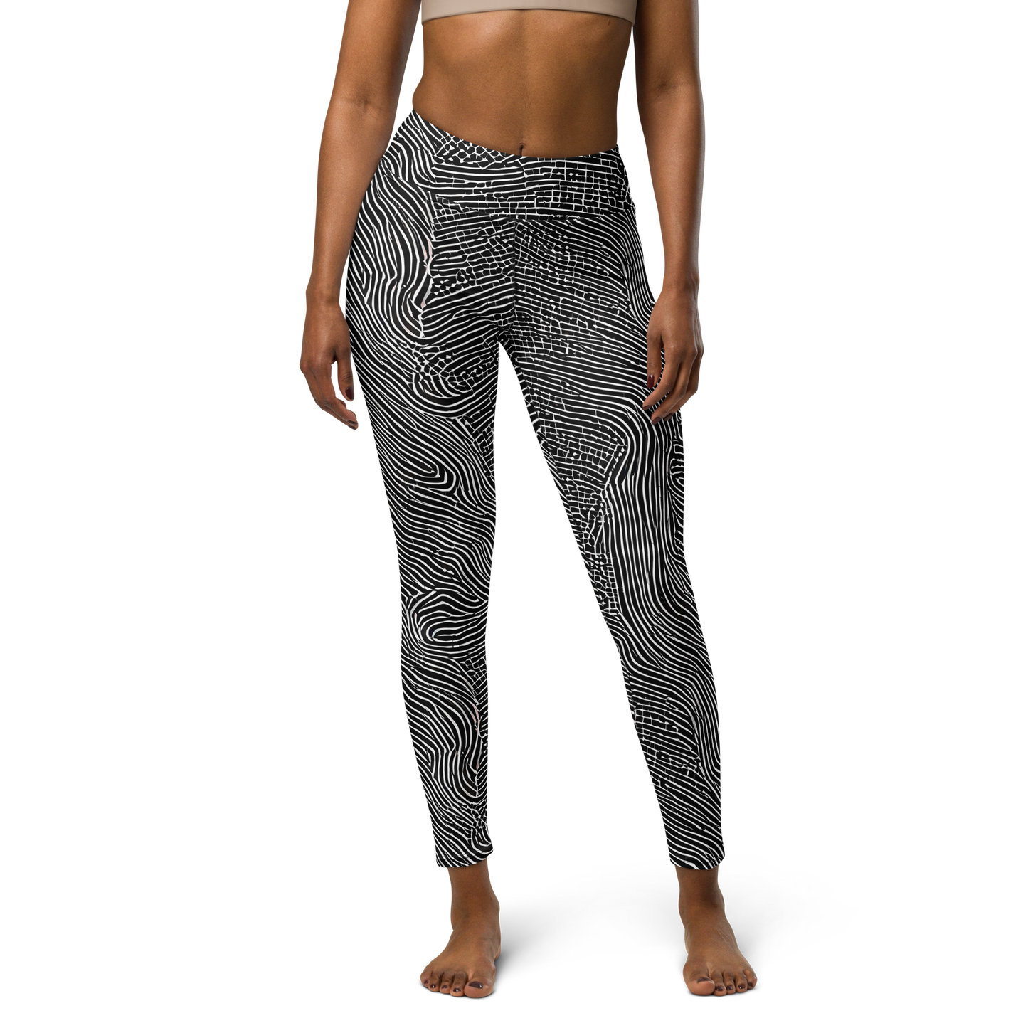 Yoga Leggings - Zenith Stripes