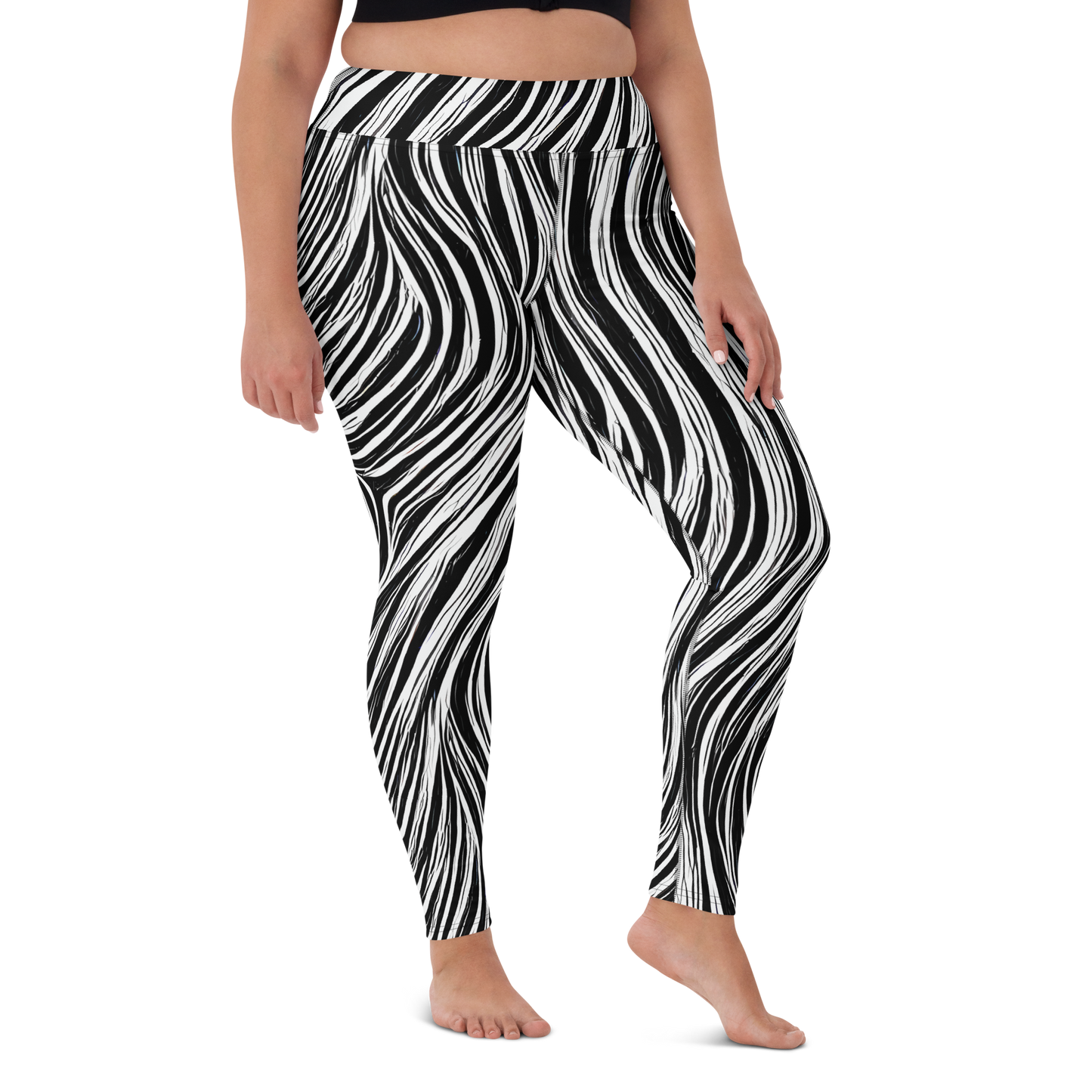 Yoga Leggings - Weston Waves