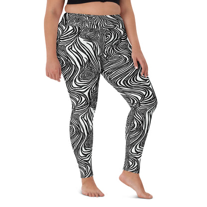 Yoga Leggings - Tidal Tangle