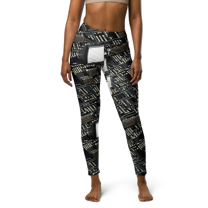 Yoga Leggings - Electro Essence