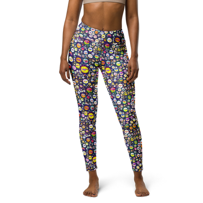 Yoga Leggings - Whimsical Eyescape