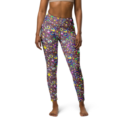 Yoga Leggings - Eyes of Enchantment