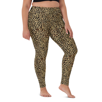 Yoga Leggings - Cheetah Mosaic