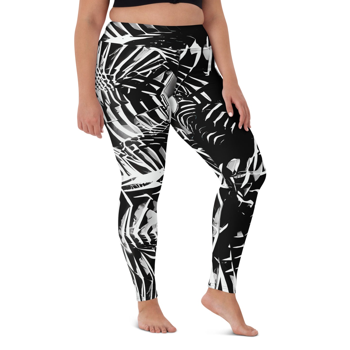 Yoga Leggings - Illusion Vortex