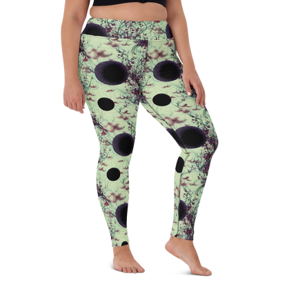 Yoga Leggings - Celestial Bloom