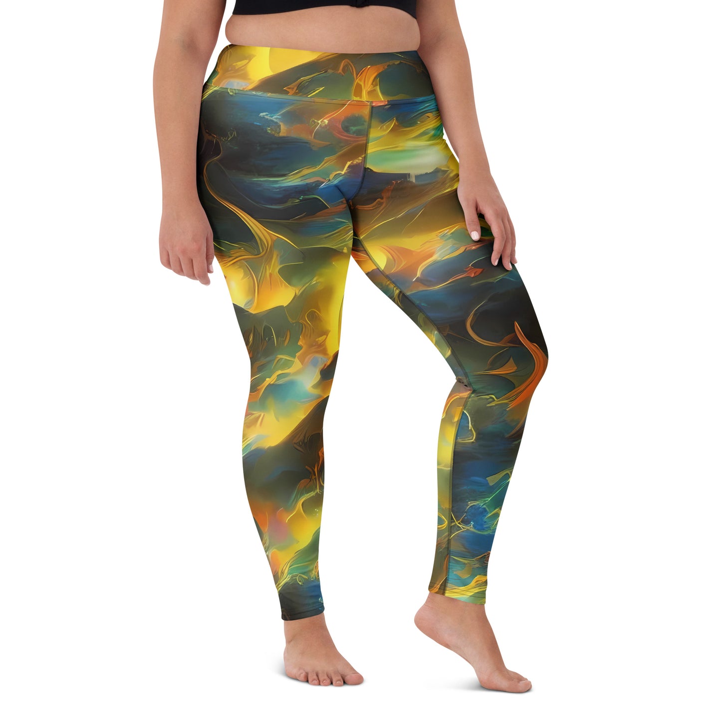 Yoga Leggings - Ethereal Glow