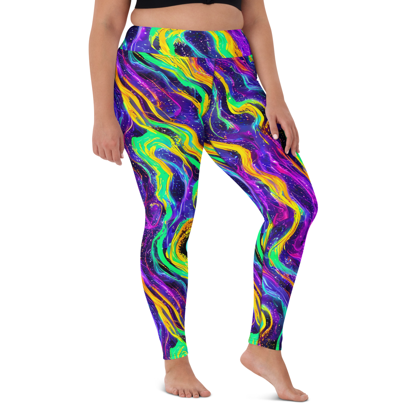 Yoga Leggings - Jackson Swirl