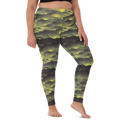 Yoga Leggings - Spectral Isle