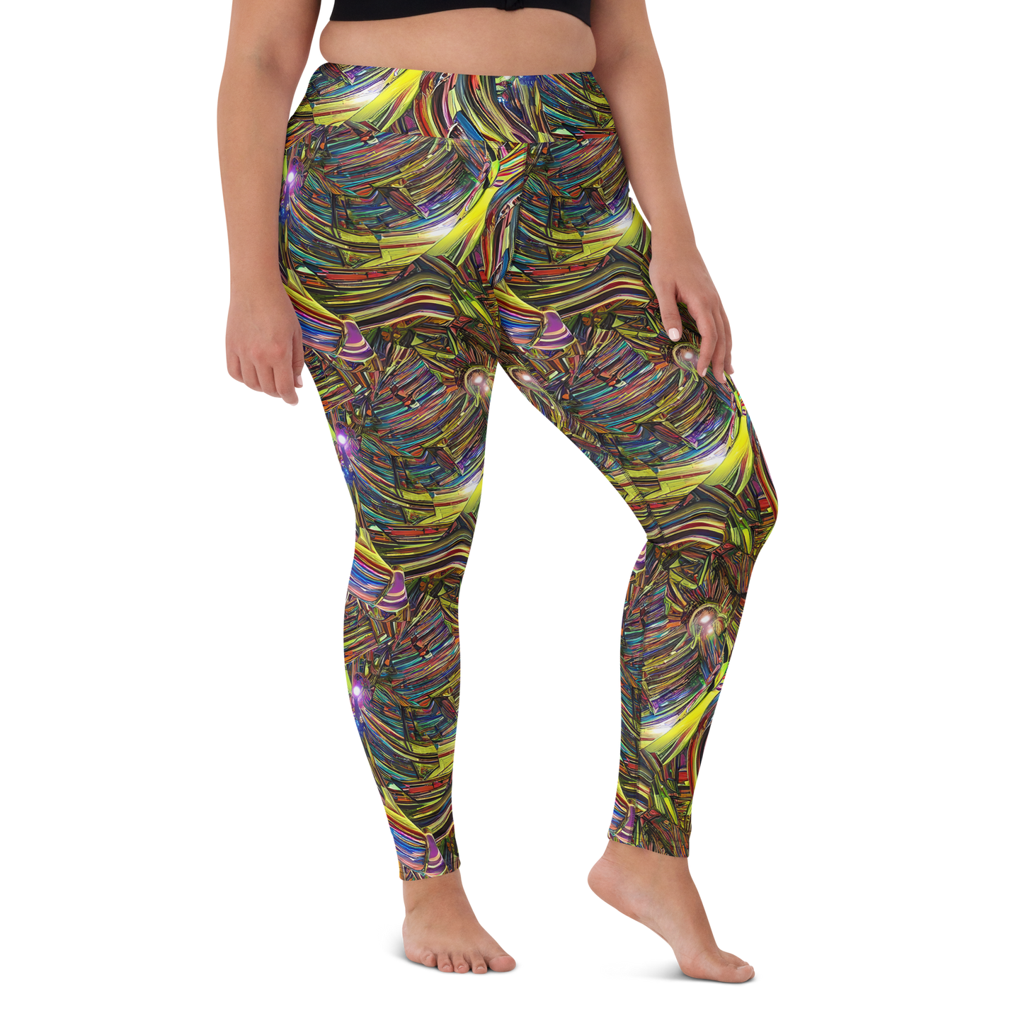 Yoga Leggings - Quantum Palette