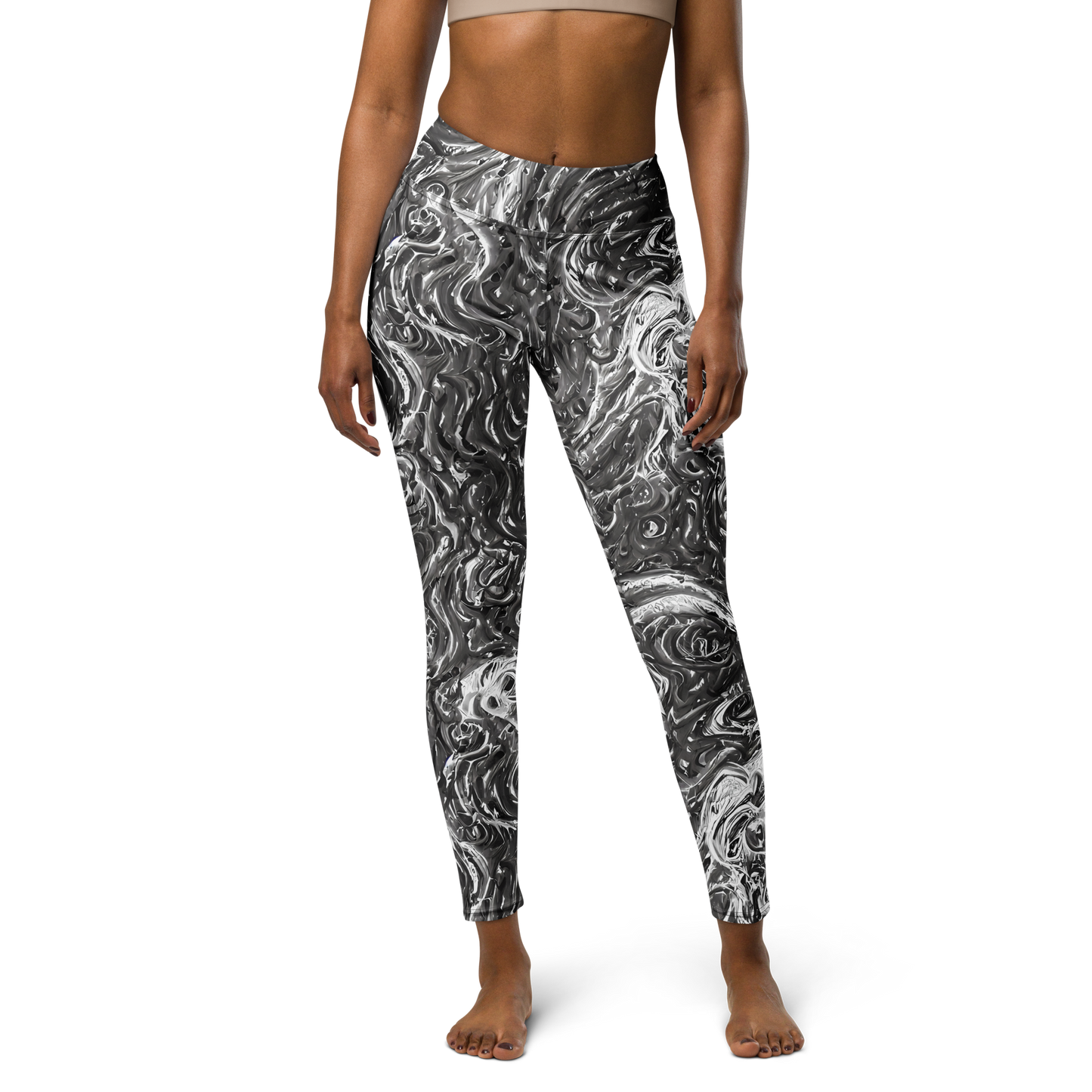 Yoga Leggings - Nebulous Night