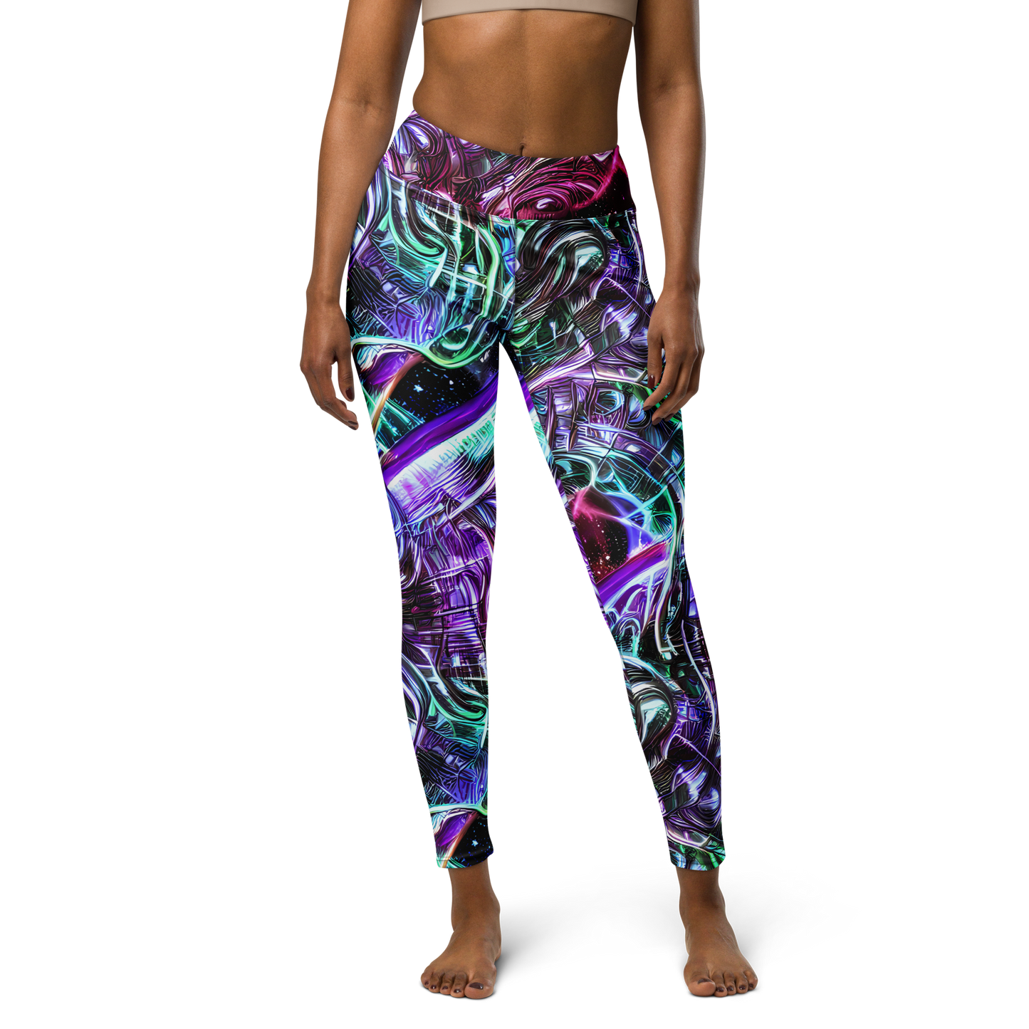 Yoga Leggings - Nebula Fusions