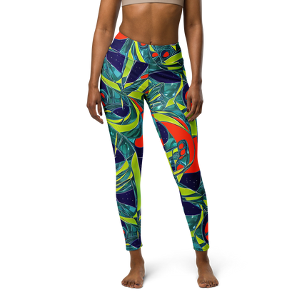 Yoga Leggings - Harmonic Mirage