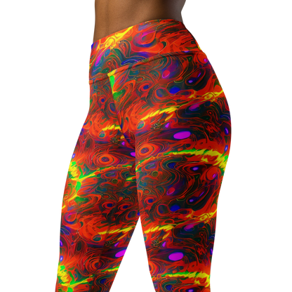 Yoga Leggings - Blampied Blaze