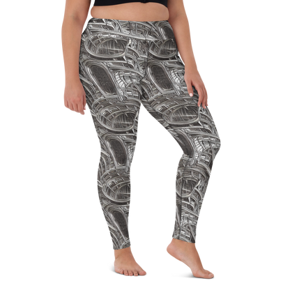 Yoga Leggings - Piranesi's Dream