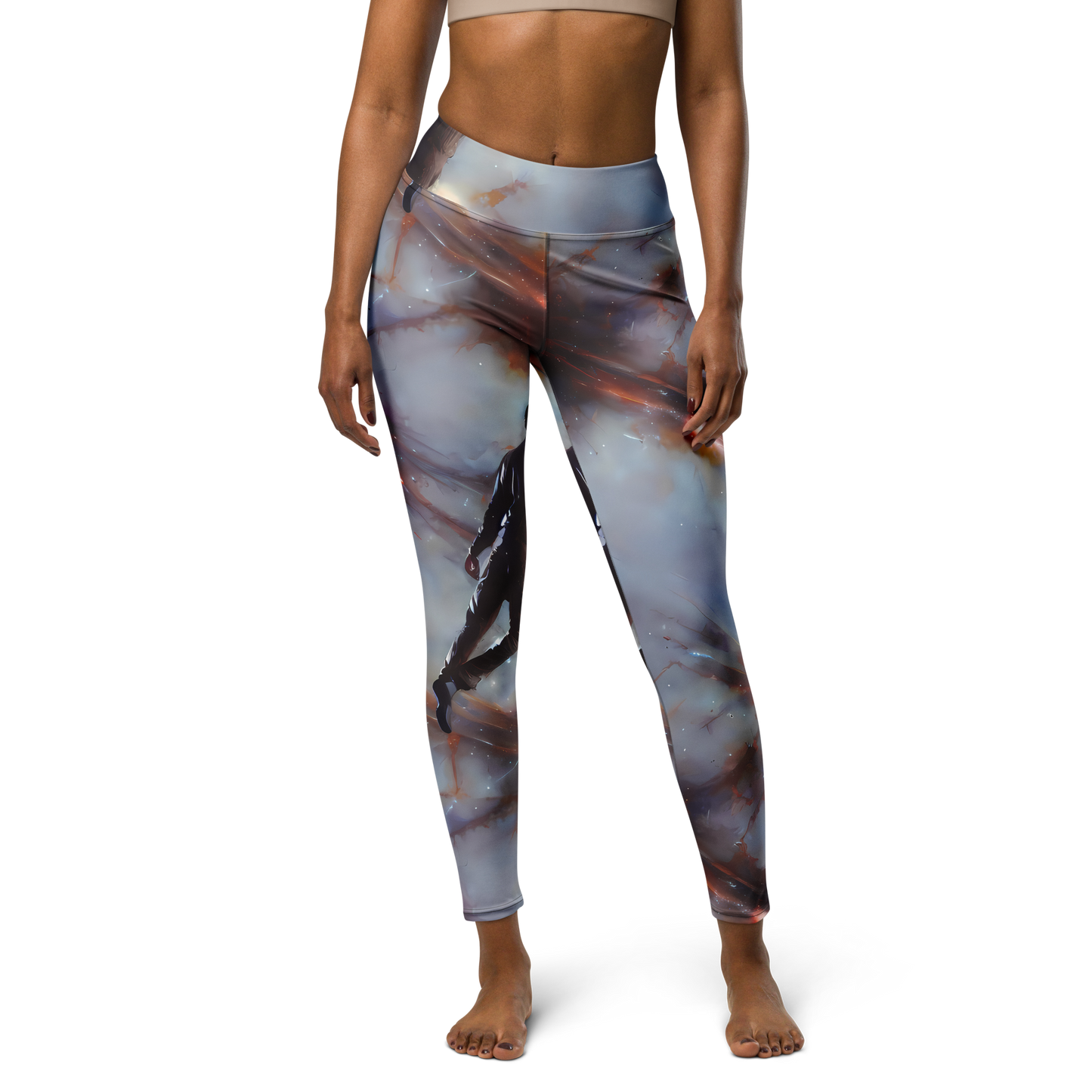 Yoga Leggings - Impressionist Void