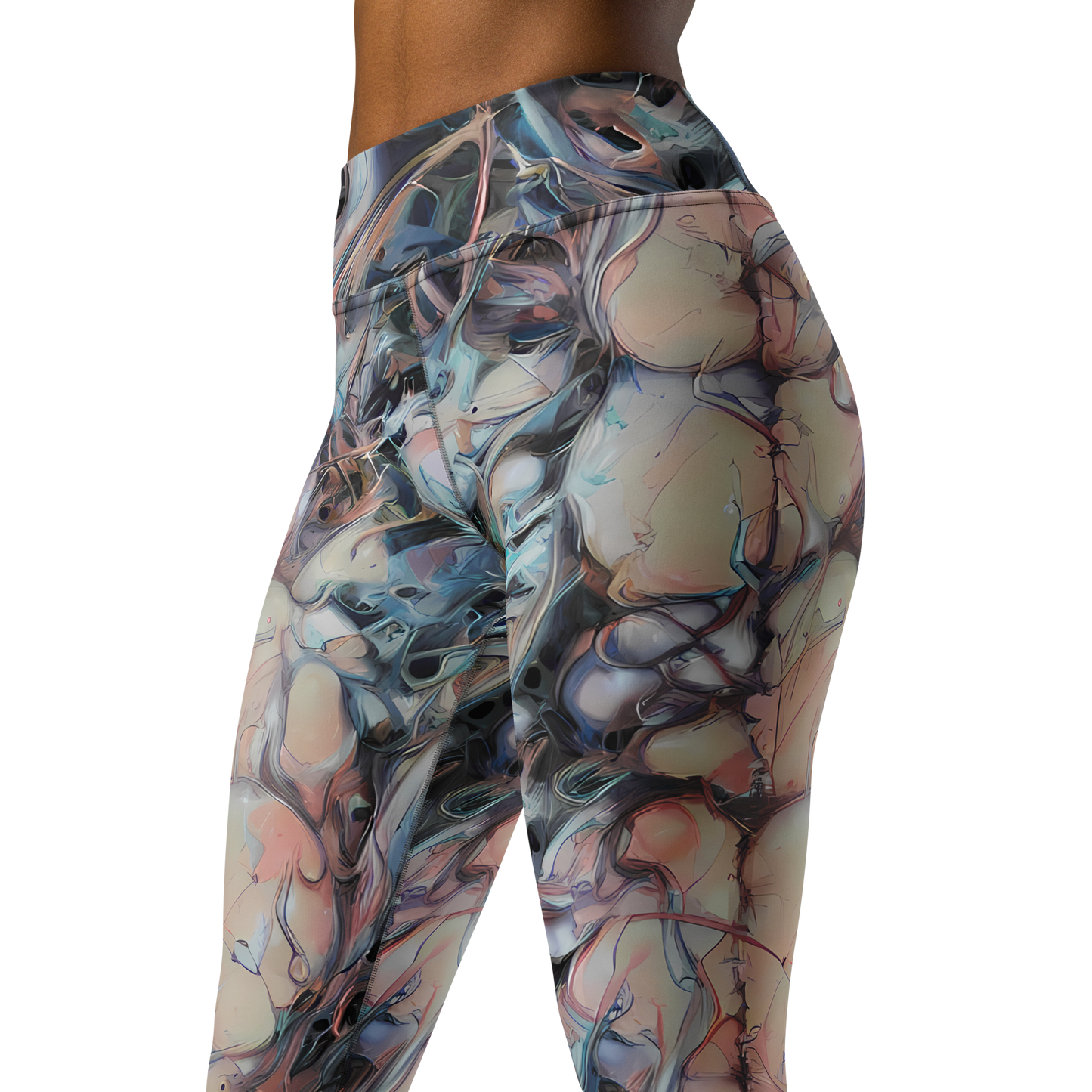 Yoga Leggings - Daydream Cascade