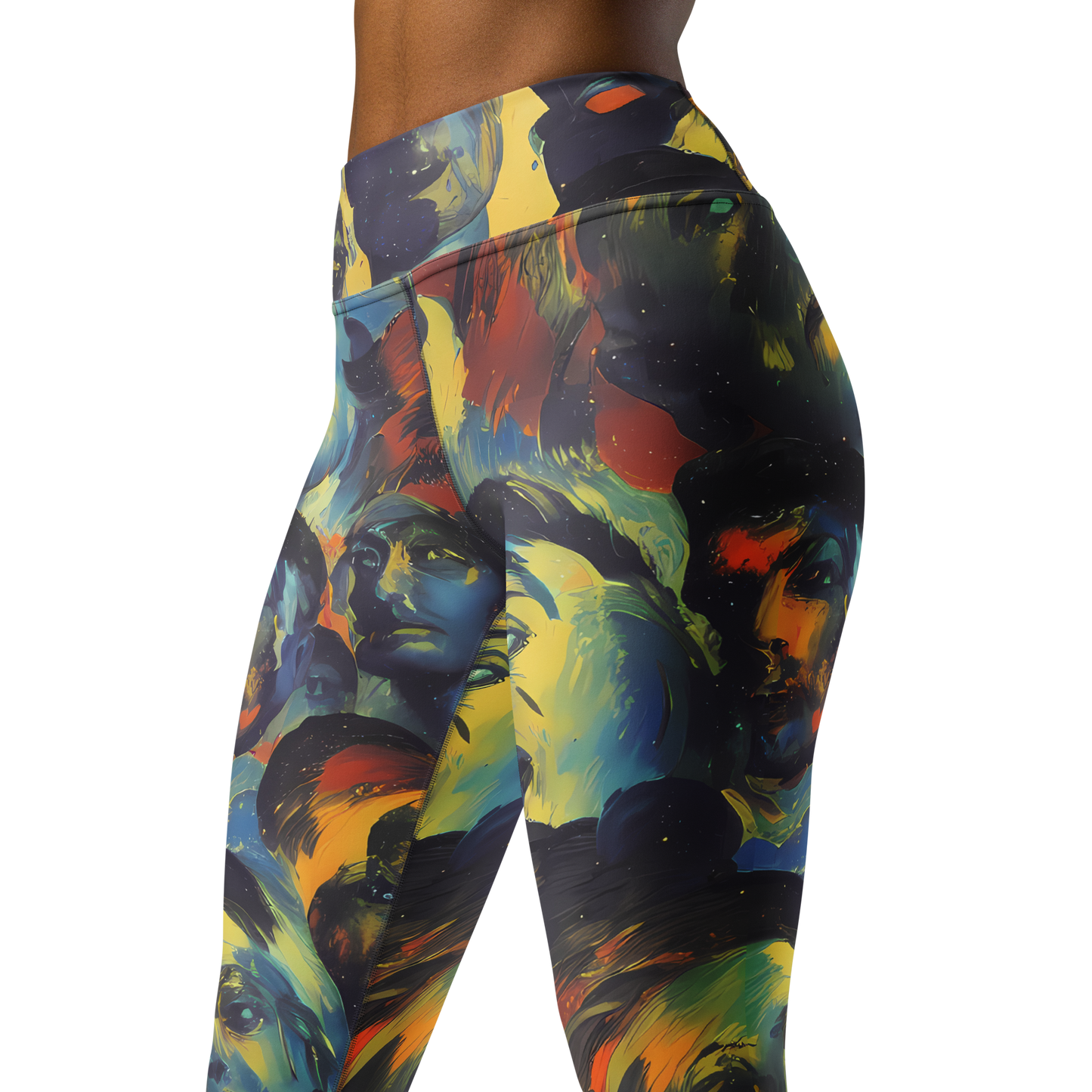 Yoga Leggings - Vivid Visage