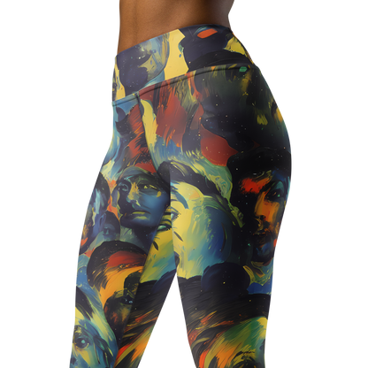 Yoga Leggings - Vivid Visage