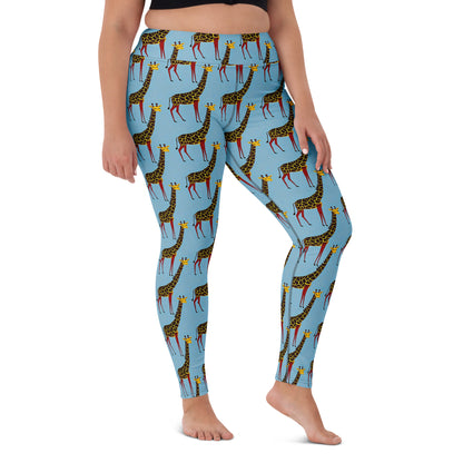 Yoga Leggings - Giraffe Groove