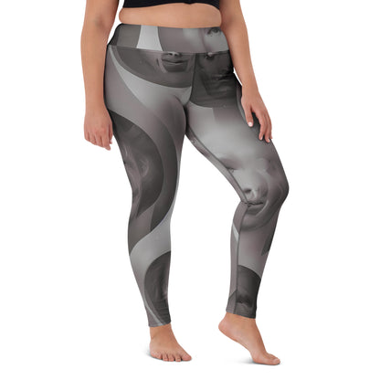 Yoga Leggings - Phantom Facescape