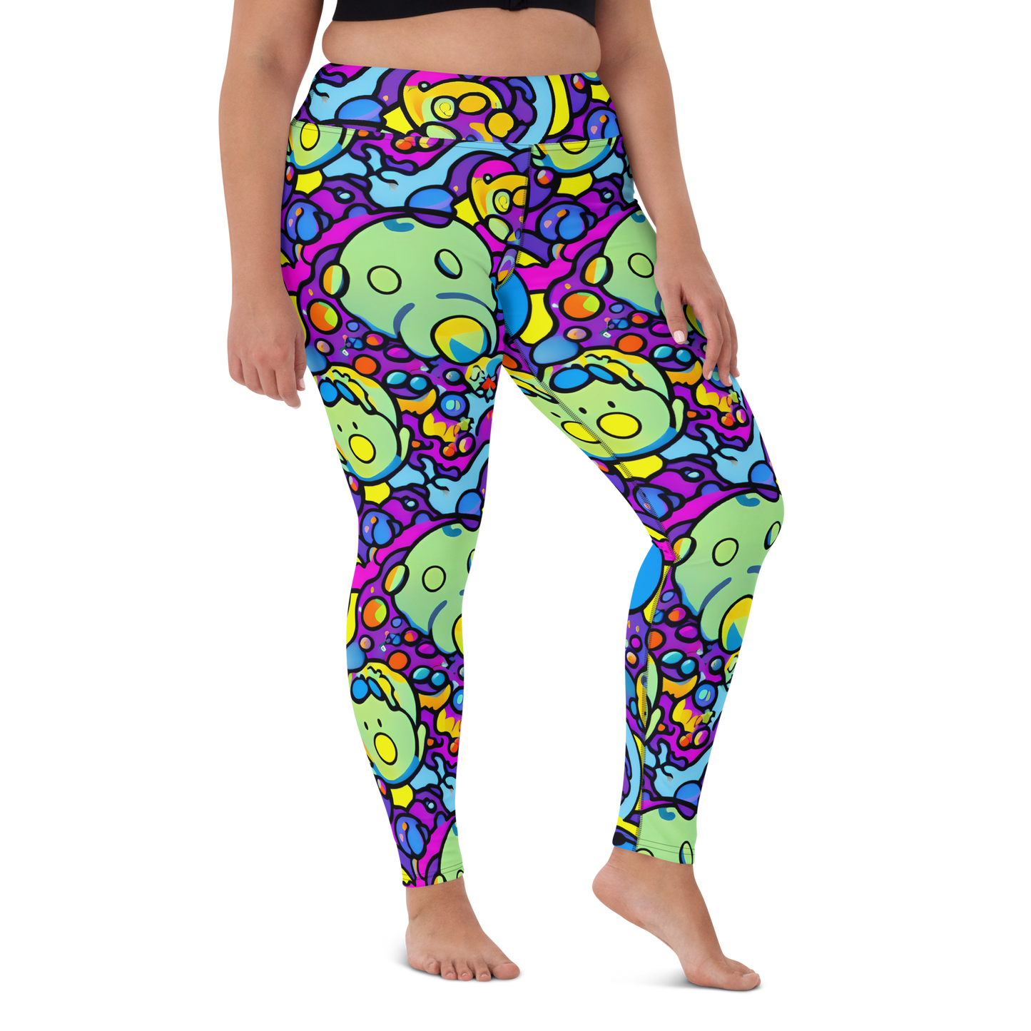 Yoga Leggings - Enchanted Orbs