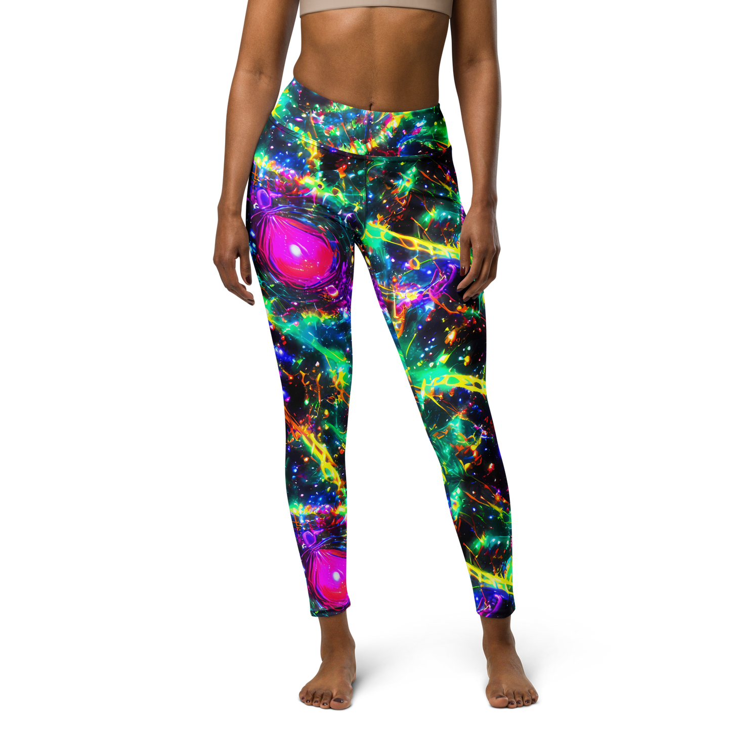 Yoga Leggings - Blythe Nebula