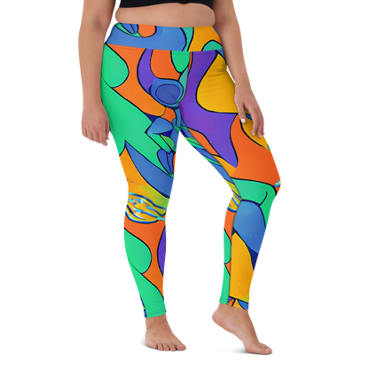 Yoga Leggings - Archipenko Dream