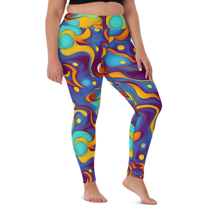 Yoga Leggings - Pelton Swirl