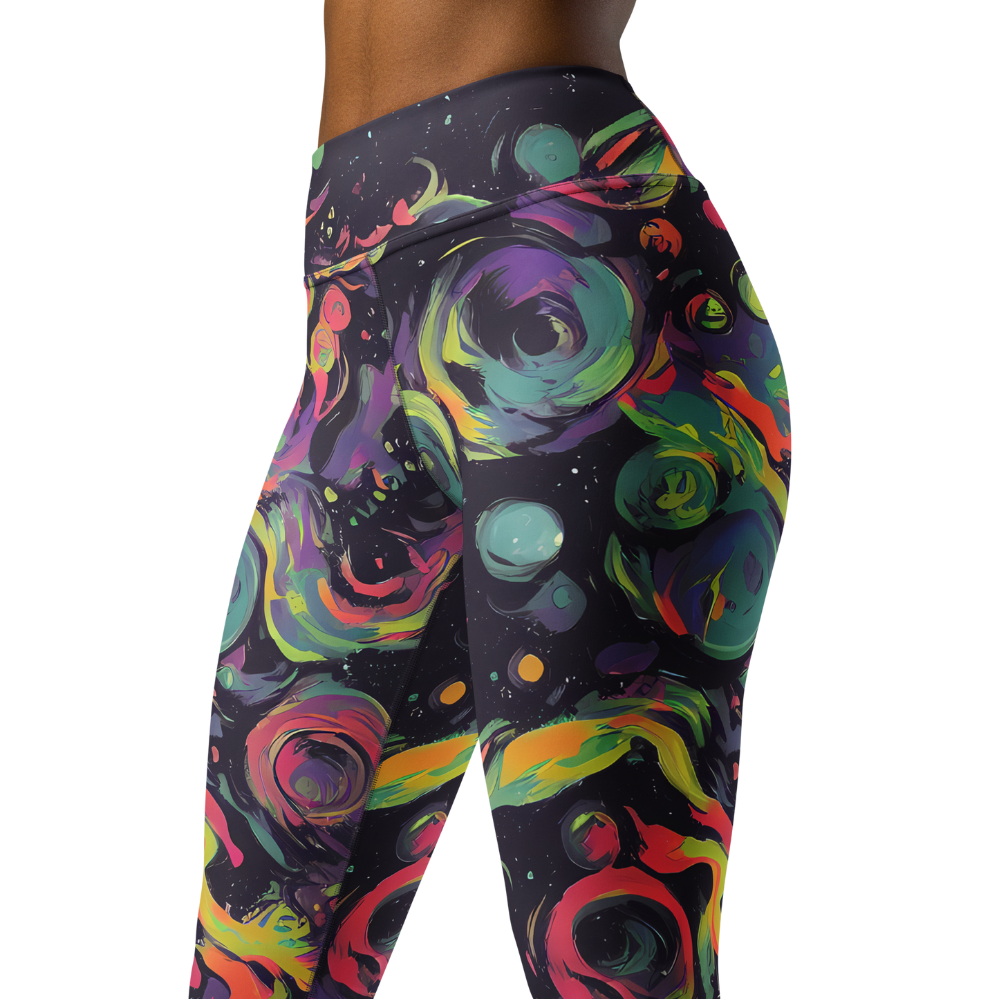 Yoga Leggings - Psychedelic Drift