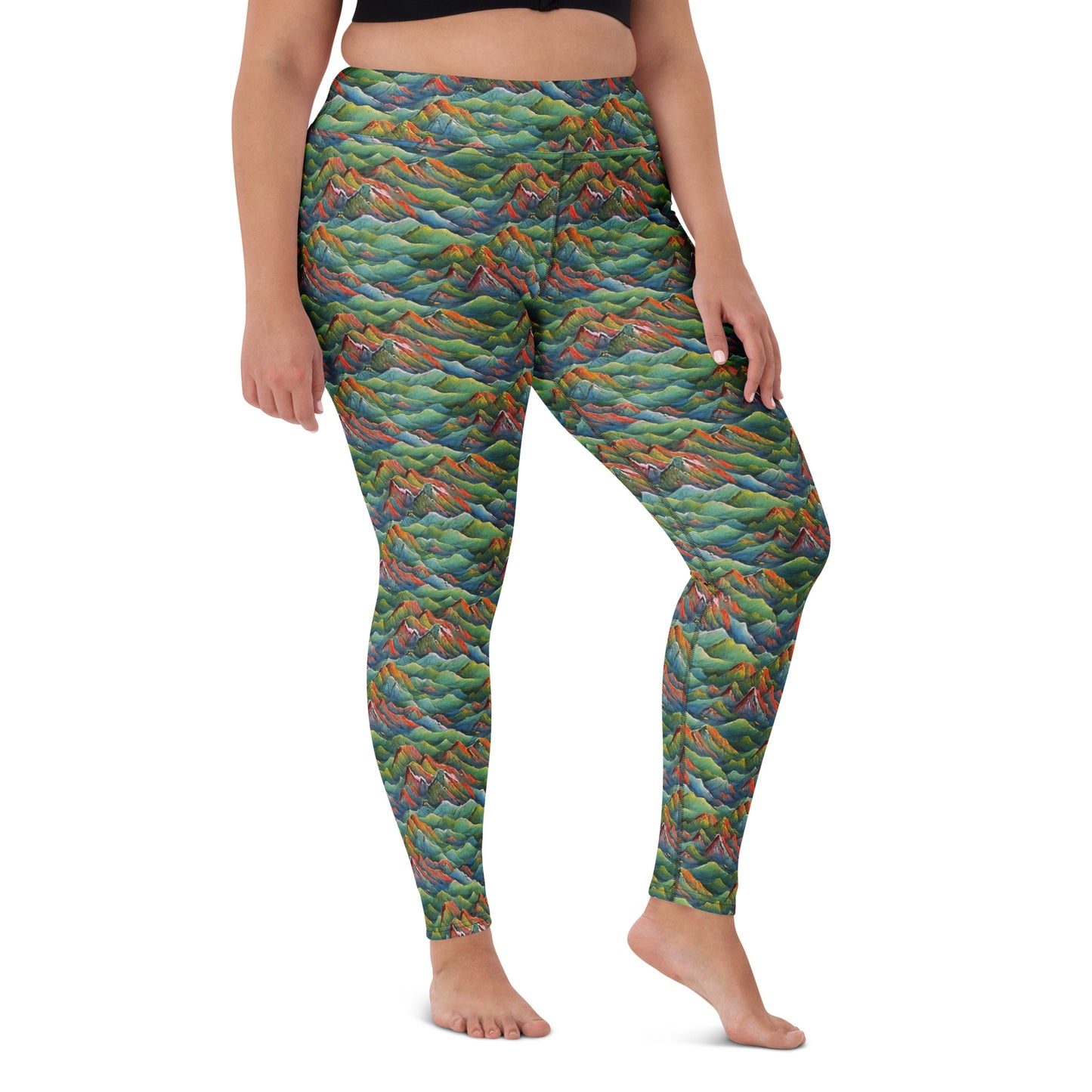 Yoga Leggings - Elysian Terrain