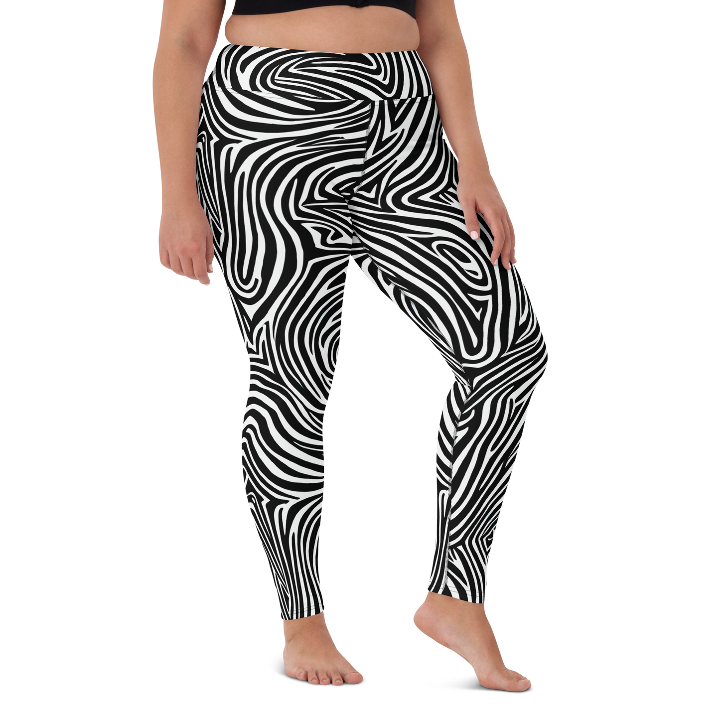 Yoga Leggings - Vortex Veins