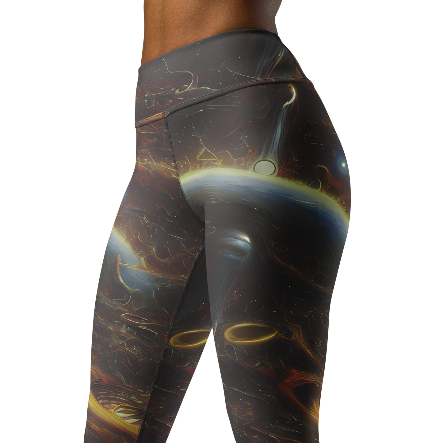 Yoga Leggings - Quantum Illusions