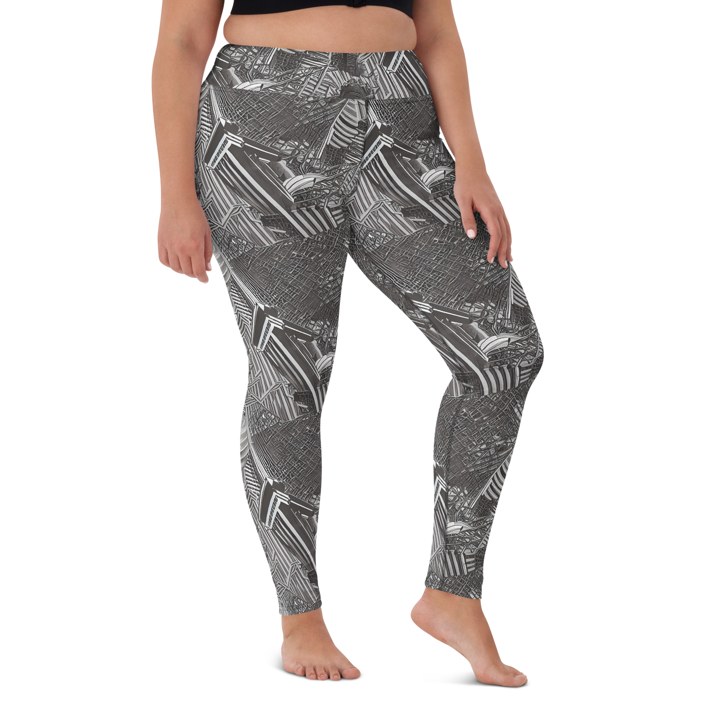 Yoga Leggings - Piranesi's Web