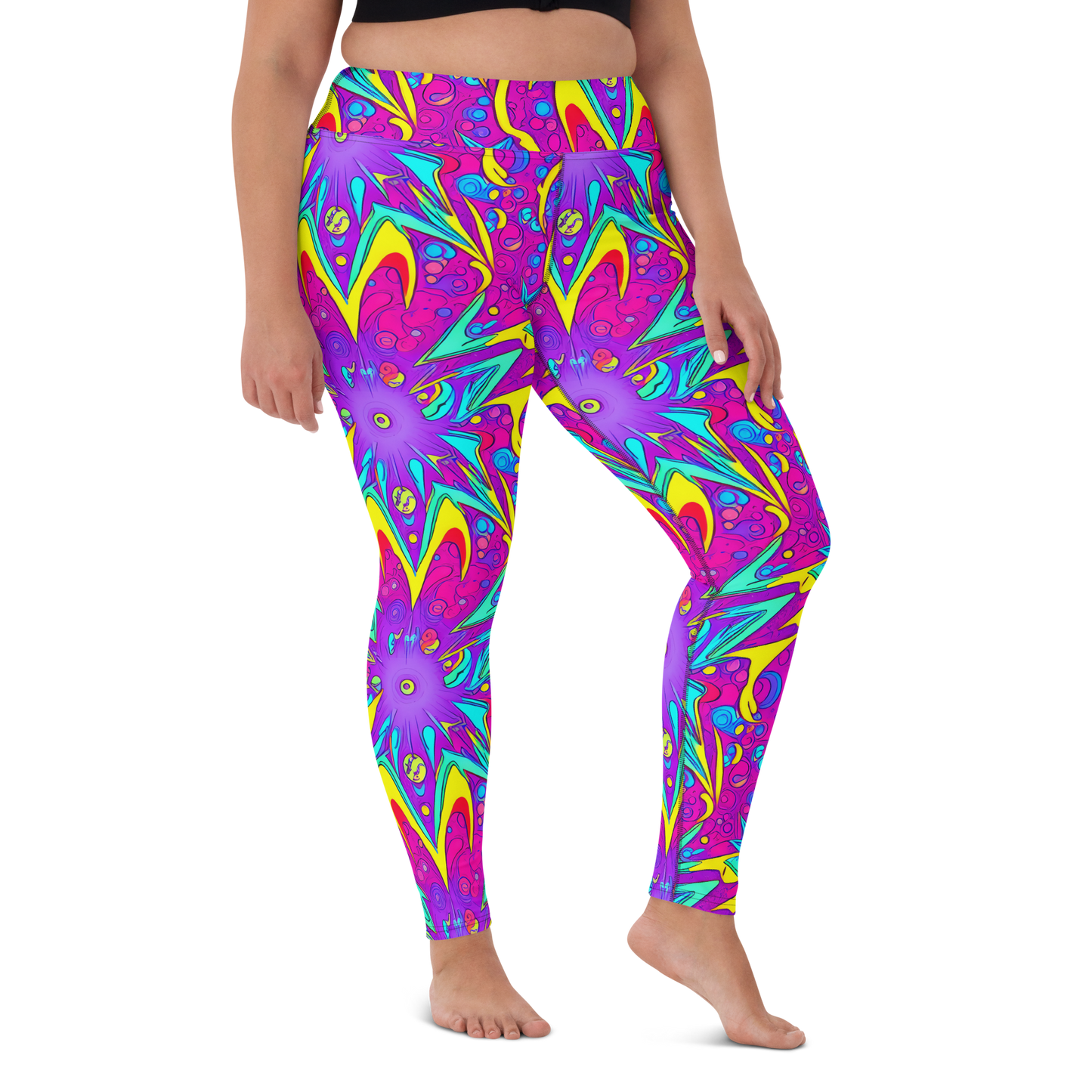 Yoga Leggings - Nebula Radiance