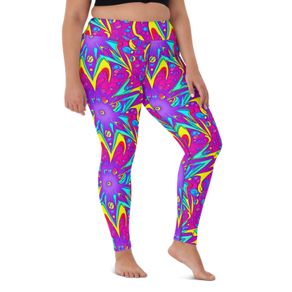 Yoga Leggings - Nebula Radiance