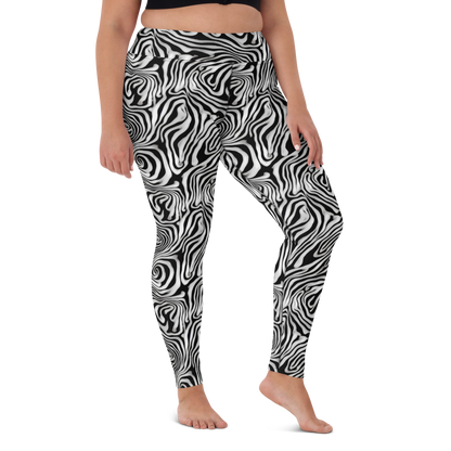 Yoga Leggings - Warped Cosmos