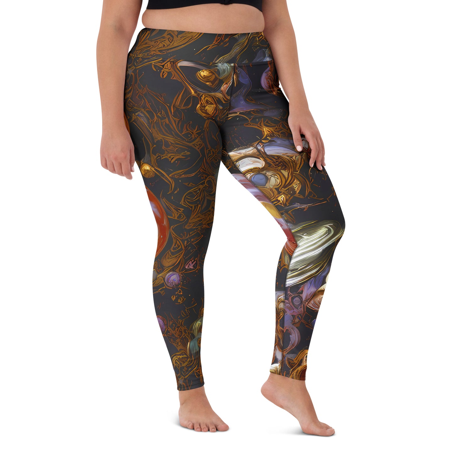 Yoga Leggings - Bloemaert's Galaxy