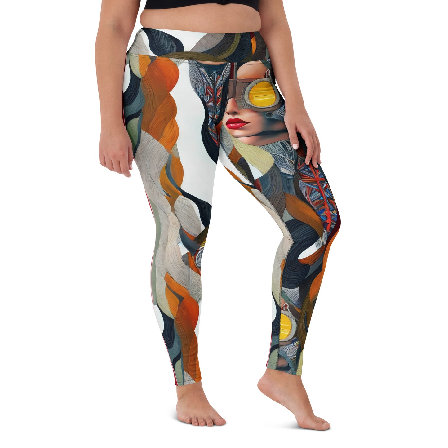 Yoga Leggings - Analog Dreams
