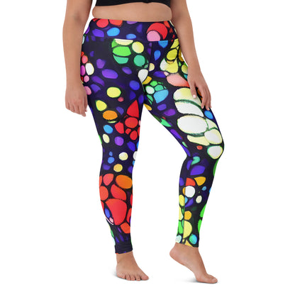 Yoga Leggings - Bubble Fantasia