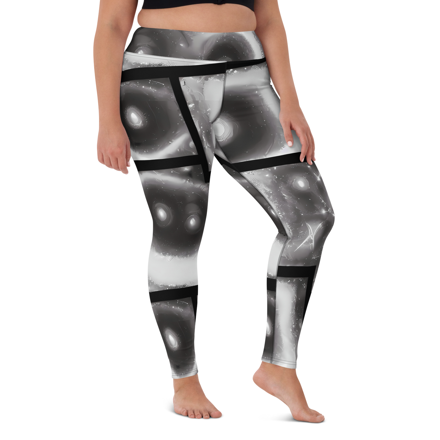 Yoga Leggings - Arbus Whorls