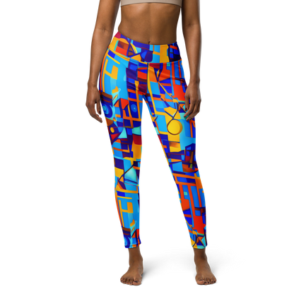 Yoga Leggings - Radiant Labyrinth